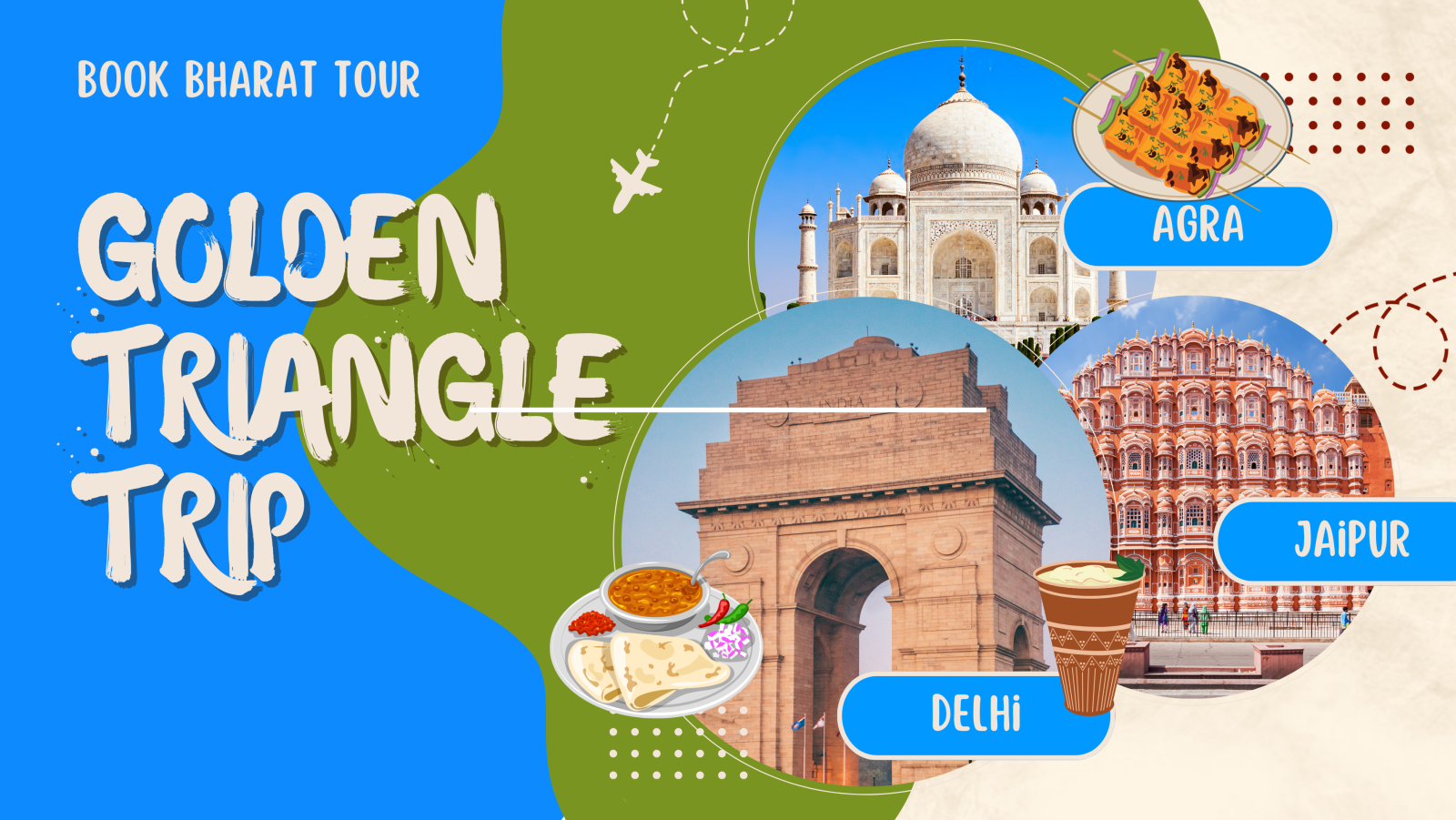 Delhi Jaipur Agra